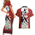 Switzerland Bernese Mountain Dog Couples Matching Short Sleeve Bodycon Dress and Hawaiian Shirt Edelweiss Coat Of Arms