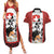 Switzerland Bernese Mountain Dog Couples Matching Summer Maxi Dress and Hawaiian Shirt Edelweiss Coat Of Arms