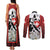 Switzerland Bernese Mountain Dog Couples Matching Tank Maxi Dress and Long Sleeve Button Shirt Edelweiss Coat Of Arms