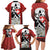 Switzerland Bernese Mountain Dog Family Matching Long Sleeve Bodycon Dress and Hawaiian Shirt Edelweiss Coat Of Arms