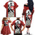 Switzerland Bernese Mountain Dog Family Matching Off The Shoulder Long Sleeve Dress and Hawaiian Shirt Edelweiss Coat Of Arms