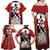 Switzerland Bernese Mountain Dog Family Matching Off Shoulder Maxi Dress and Hawaiian Shirt Edelweiss Coat Of Arms