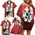 Switzerland Bernese Mountain Dog Family Matching Off Shoulder Short Dress and Hawaiian Shirt Edelweiss Coat Of Arms