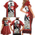 Switzerland Bernese Mountain Dog Family Matching Short Sleeve Bodycon Dress and Hawaiian Shirt Edelweiss Coat Of Arms