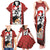 Switzerland Bernese Mountain Dog Family Matching Tank Maxi Dress and Hawaiian Shirt Edelweiss Coat Of Arms