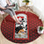 Switzerland Bernese Mountain Dog Round Carpet Edelweiss Coat Of Arms