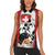 Switzerland Bernese Mountain Dog Women Sleeveless Polo Shirt Edelweiss Coat Of Arms