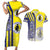 Saint Lucia Football Couples Matching Short Sleeve Bodycon Dress and Hawaiian Shirt Piton Boyz Soccer - Road To Champion