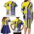 Saint Lucia Football Family Matching Long Sleeve Bodycon Dress and Hawaiian Shirt Piton Boyz Soccer - Road To Champion