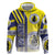 Saint Lucia Football Zip Hoodie Piton Boyz Soccer - Road To Champion