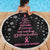 Christmas Tree Breast Cancer Beach Blanket Survivor - Wonder Print Shop