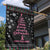 Christmas Tree Breast Cancer Garden Flag Survivor