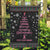 Christmas Tree Breast Cancer Garden Flag Survivor