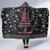 Christmas Tree Breast Cancer Hooded Blanket Survivor