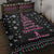 Christmas Tree Breast Cancer Quilt Bed Set Survivor