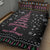 Christmas Tree Breast Cancer Quilt Bed Set Survivor