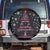 Christmas Tree Breast Cancer Spare Tire Cover Survivor