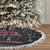 Christmas Tree Breast Cancer Tree Skirt Survivor