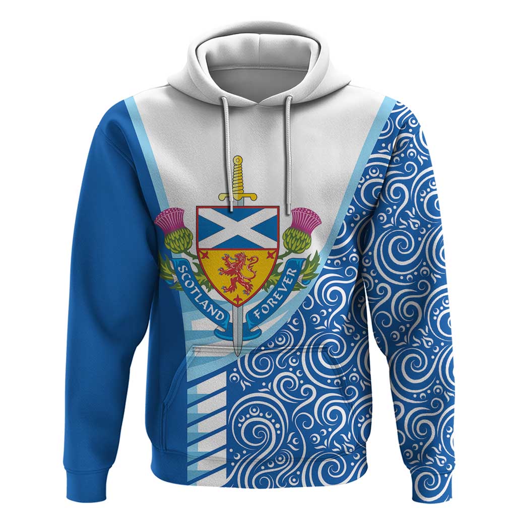 Scotland Forever Hoodie Thistle Lion Rampant