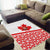 Canada Area Rug Summer Hibiscus Tropical Flower