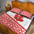 Canada Quilt Bed Set Summer Hibiscus Tropical Flower