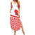 Canada Summer Maxi Dress Summer Hibiscus Tropical Flower