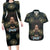 Personalized Powerful Woman in Patterns African Couples Matching Long Sleeve Bodycon Dress and Hawaiian Shirt