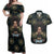 Personalized Powerful Woman in Patterns African Couples Matching Off Shoulder Maxi Dress and Hawaiian Shirt