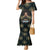 Personalized Powerful Woman in Patterns African Family Matching Mermaid Dress and Hawaiian Shirt