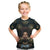 Personalized Powerful Woman in Patterns African Kid T Shirt