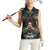 Personalized Powerful Woman in Patterns African Women Sleeveless Polo Shirt