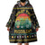 Cacuts Christmas Wearable Blanket Hoodie Cactus What the Fucculent