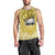 Latin King Men Tank Top Paisley Pattern Yellow