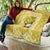 Latin King Quilt Paisley Pattern Yellow - Wonder Print Shop