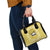 Latin King Shoulder Handbag Paisley Pattern Yellow