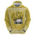 Latin King Zip Hoodie Paisley Pattern Yellow - Wonder Print Shop