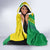 Brazil Flag Emblem Hooded Blanket Toco Toucan In My Heart