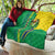 Brazil Flag Emblem Quilt Toco Toucan In My Heart