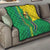 Brazil Flag Emblem Quilt Toco Toucan In My Heart