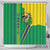 Brazil Flag Emblem Shower Curtain Toco Toucan In My Heart