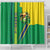 Brazil Flag Emblem Shower Curtain Toco Toucan In My Heart