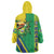 Brazil Flag Emblem Wearable Blanket Hoodie Toco Toucan In My Heart