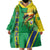 Brazil Flag Emblem Wearable Blanket Hoodie Toco Toucan In My Heart