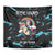 Christmas Dinosaur Unicorn Tapestry Ride Hard or Go Home