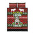 Bulldog Snacks Christmas Quilt Bed Set They Know You Have Snacks - Wonder Print Shop