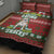 Bulldog Snacks Christmas Quilt Bed Set They Know You Have Snacks - Wonder Print Shop