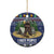 Bear Christmas Ceramic Ornament Camping I Hate People - Wonder Print Shop