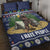 Bear Christmas Quilt Bed Set Camping I Hate People - Wonder Print Shop