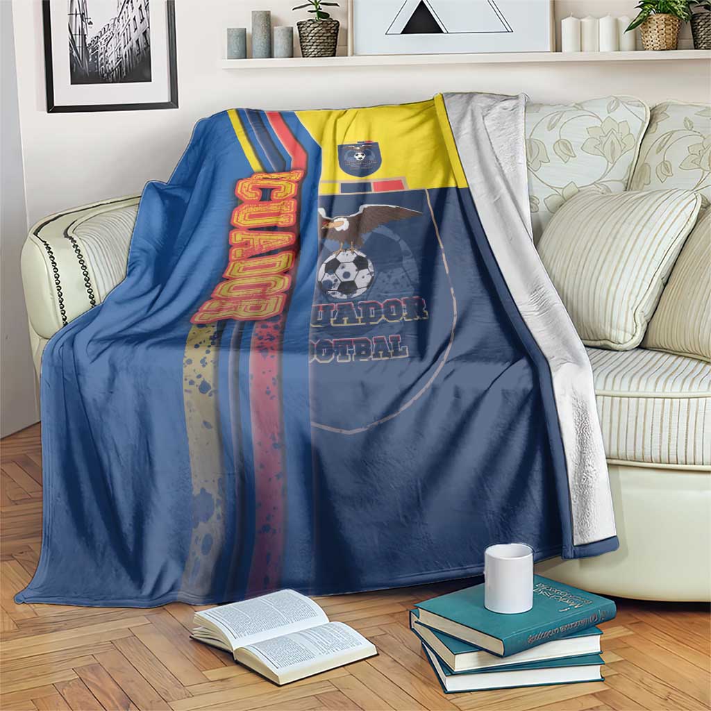 Ecuador Football Blanket La Tricolor Soccer - Road To Champion