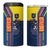 Ecuador Football 4 in 1 Can Cooler Tumbler La Tricolor Soccer - Road To Champion - Wonder Print Shop